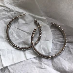 David Yurman Hoop Earrings